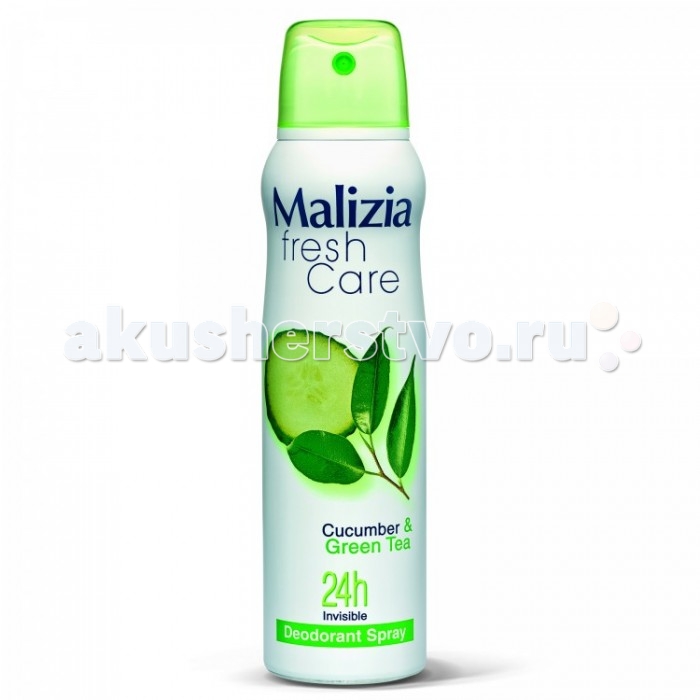 Косметика для мамы Malizia Дезодорант-антиперспирант женский Fresh Care Cucumber&Green tea 150 мл дезодорант garnier термозащита женский