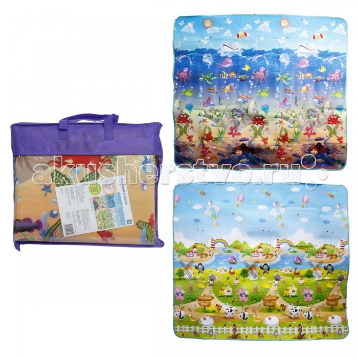

Игровой коврик 1 Toy 200 x 180 x 0.5 см