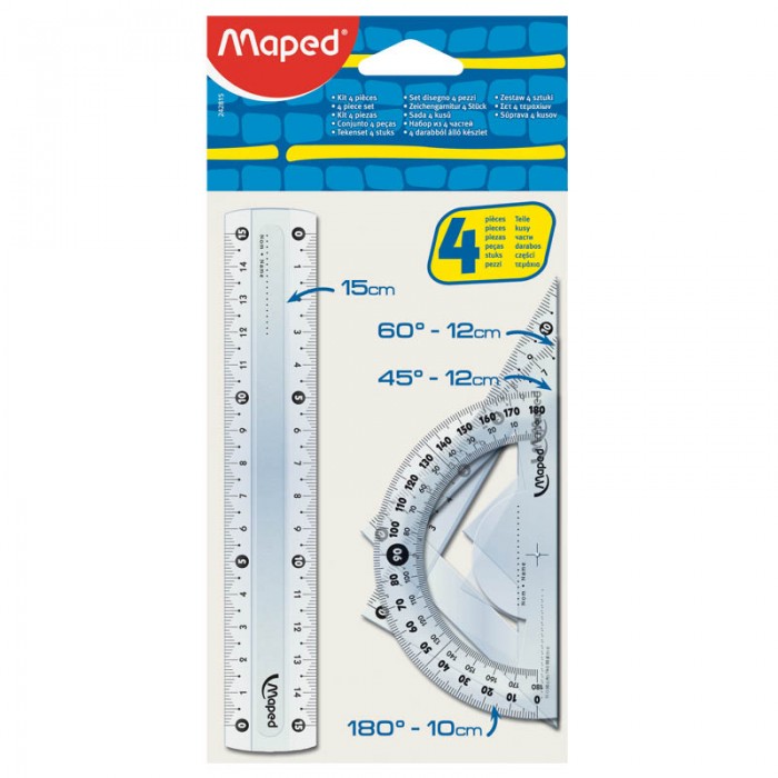 Канцелярия Maped Набор чертежный Start мини канцелярия maped набор чертежный start мини