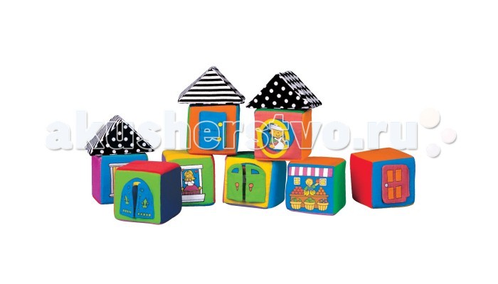 

Развивающая игрушка K'S Kids Мягкие кубики, Мягкие кубики