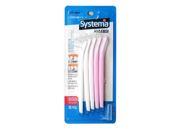 Гигиена полости рта CJ Lion Набор межзубных щеток от зубного камня Systema 5 шт.