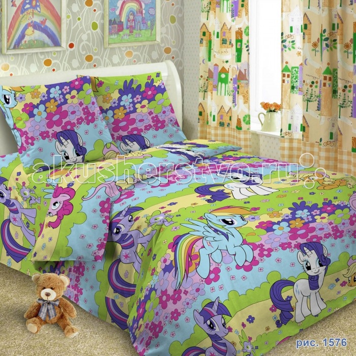 

Постельное белье Letto Пони (3 предмета), Пони (3 предмета)
