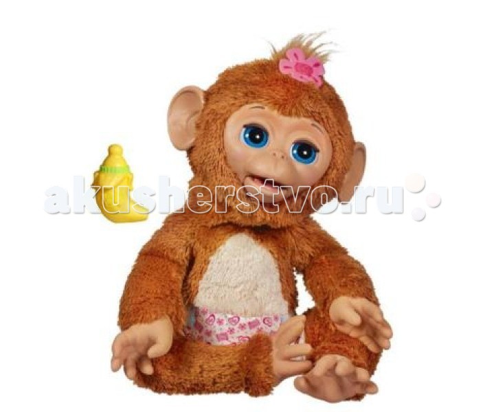 Интерактивная игрушка FurReal Friends Hasbro Смешливая обезьянка A1650/A1650H
