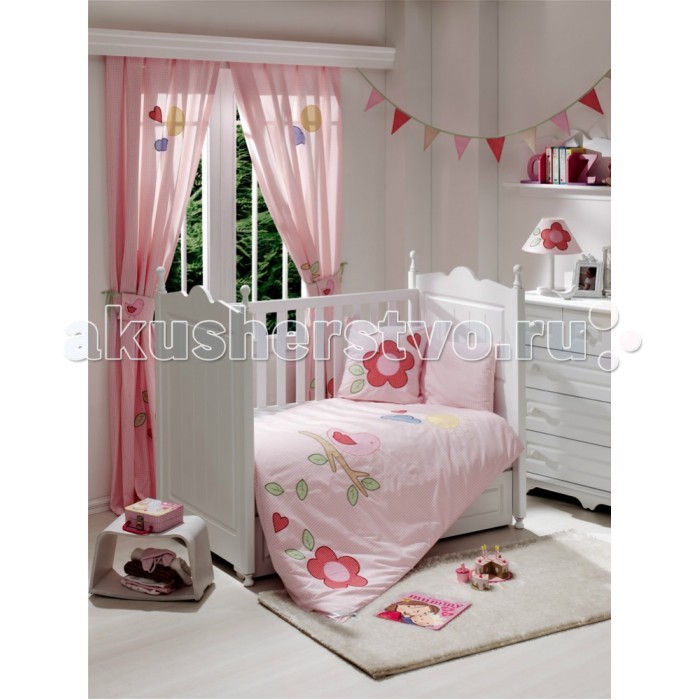 фото Комплект в кроватку funnababy fiore 120х60 (5 предметов)