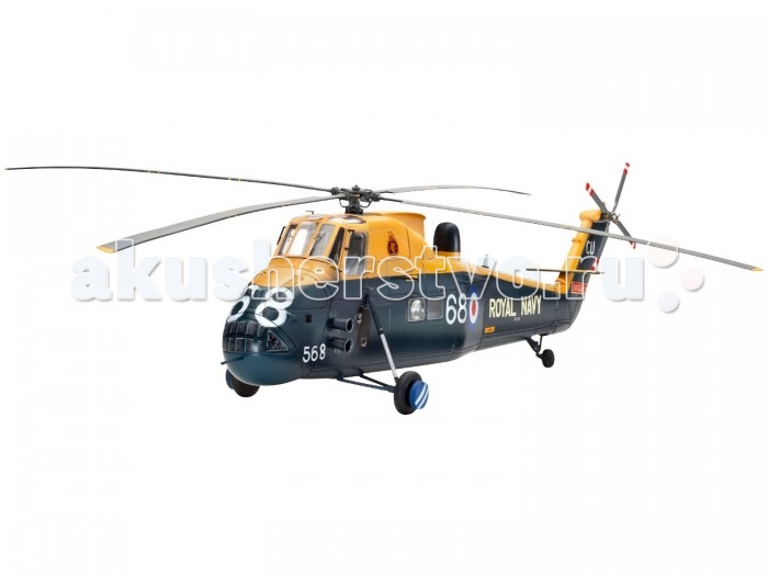 

Конструктор Revell Вертолет Боевой Wessex HAS Mk.3 (133 детали)