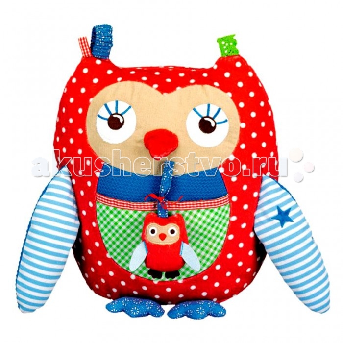 Развиваща игрушка Spiegelburg Сова развиваща Baby Glück 10469Сова развиваща Baby Glück 10469 Развиваща игрушка Spiegelburg Сова развиваща Baby Glück 10469Сова развиваща Baby Glück 10469Spiegelburg Сова развиваща Baby Glück 10469 - отлична развиваща игрушка дл самых маленьких. Сова набита мгким материалом и обшита ркой хлопковой ткань. Игрушка имеет много развиващих лементов: крылышки наполнены шуршащим материалом, спереди сделан кармашек, на ушах – резинки, зеркальна ткань на спине. Компани гарантирует высочайшее качество продукции и соответствие европейским стандартам.<br>