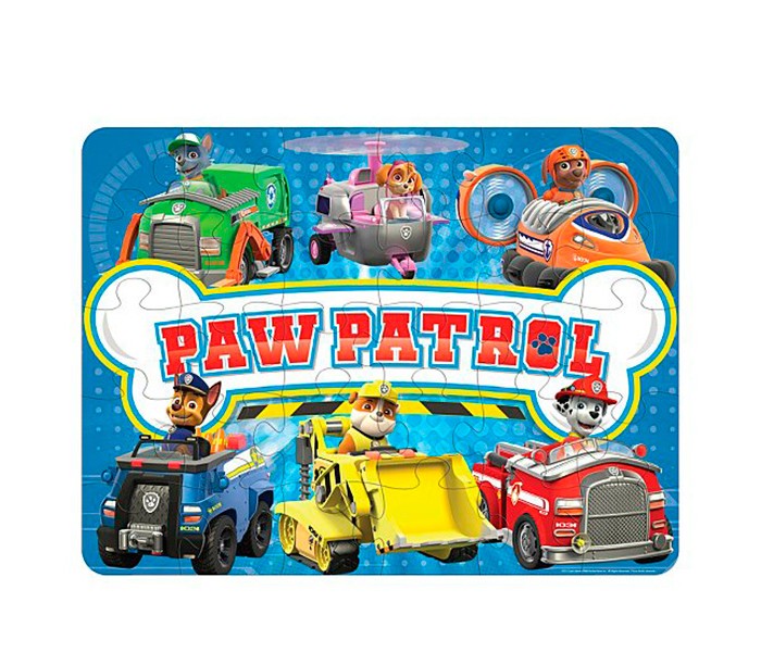 фото Щенячий патруль (Paw Patrol) Игра Spinmaster коврик-пазл