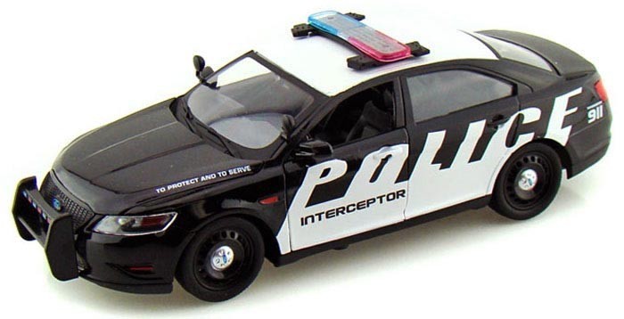 фото Motormax модель автомобиля ford police interceptor concept (масштаб: 1:24)