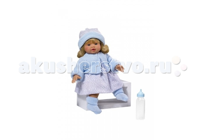 ASI Кукла Эмма 36 см, 2430049Кукла Эмма 36 см, 2430049 ASI Кукла Эмма 36 см, 2430049Кукла Эмма 36 см, 2430049ASI Кукла Эмма 36 см, 2430049 Голова, руки и ноги у этой испанской куклы выполнены из винила, а тело из ткани с наполнителем. У Эммы пухленькие пальчики на руках и ногах, маленькие выразительные черты лица, живые глазки и розовые губки, приоткрытые в улыбке, придают ей особое очарование. У Эммы очаровательные густые волосики. Одета куколка в яркое нарядное пальто. Образ дополняет шапочка цвета фуксии, которая отлично подчеркивает цвет волос этой малышки. Ботиночки яркие - по погоде. Пупсик упакован в красочную именную коробку испанского кукольного дома ASI. Особенности: кукла ASI сделана очень качественно. Без запаха. Используется безопасный твердый винил. Видна прорисовка мельчайших подробностей тела, рук и ног.<br>