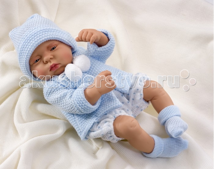 ASI Кукла Лулу 40 см 2320042Кукла Лулу 40 см 2320042 ASI Кукла Лулу 40 см 2320042Кукла Лулу 40 см 2320042ASI Кукла Лулу 40 см 2320042 - максимально приближенна копи настощего младенца, не оставит равнодушными Вас, и Вашего ребенка! Реборн Лулу выглдит очень натуралистично: у него очаровательные пухлые щечки и губки, маленький носик, полуприкрытые глазки, - хочетс скорей взть его на ручки и покачать! Пупс Лулу полность выполнен из качественного винила.Имеет половые различи.Малыш Лулу одет в утепленный голубой костмчик и шапочку. Особенности: кукла ASI сделана очень качественно. Без запаха. Используетс безопасный твердый винил. Видна прорисовка мельчайших подробностей тела, рук и ног.<br>