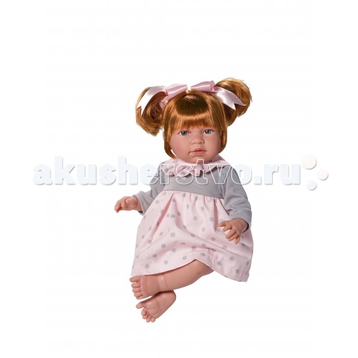 ASI Кукла Нора 50 см 353430Кукла Нора 50 см 353430 ASI Кукла Нора 50 см 353430Кукла Нора 50 см 353430ASI Кукла Нора 50 см 353430 несмотря на свой большой размер, очень легкая, и держать на руках ее одно удовольствие. У Норы очень выразительное личико: блестящие глаза с пушистыми ресничками, пухленькие губки, аккуратный носик, круглые щечки. Личико обрамляют темные волосы, собранные в два хвостика с атласными розовыми бантами.Кукла Нора выполнена очень натуралистично и похожа на маленькую девочку: у нее детально проработаны пальчики, ладошки, ступни, складочки. Ножки и ручки двигаются, куколку можно как посадить, так и выпрямить. Тело у куклы мягконабивное, а голова, руки и ноги выполнены из высококачественно винила, очень приятного на ощупь и без запаха.Одета кукла Нора в нежно-розовое клетчатое платьице. Особенности: кукла ASI сделана очень качественно. Без запаха. Используется безопасный твердый винил. Видна прорисовка мельчайших подробностей тела, рук и ног.<br>
