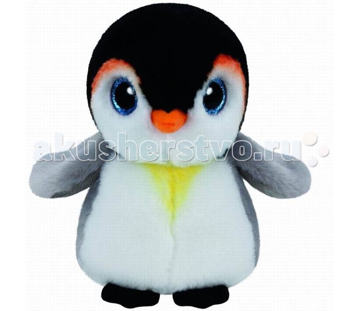 фото Мягкая игрушка ty beanie babies пингвин pongo 20 см