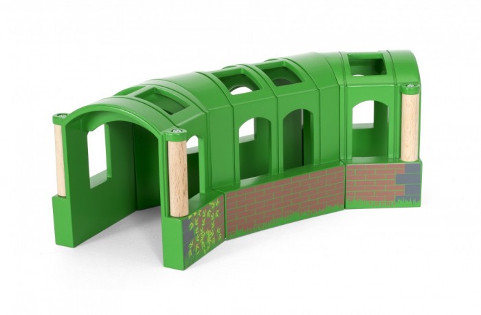 Железные дороги, Brio Тоннель-трансформер из 3-х секций  - купить со скидкой