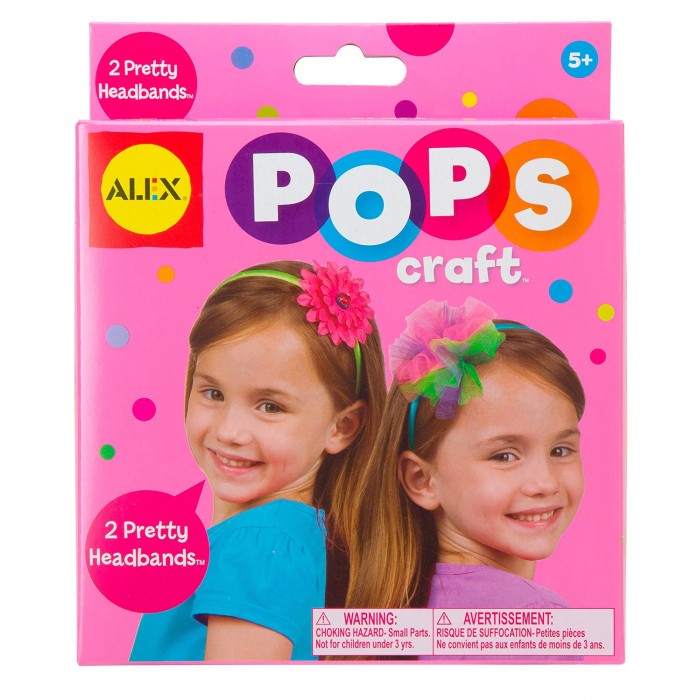 Наборы для творчества Alex Набор для творчества POPS CRAFT Укрась свой ободок наборы для творчества alex набор для творчества pops craft укрась свой ободок