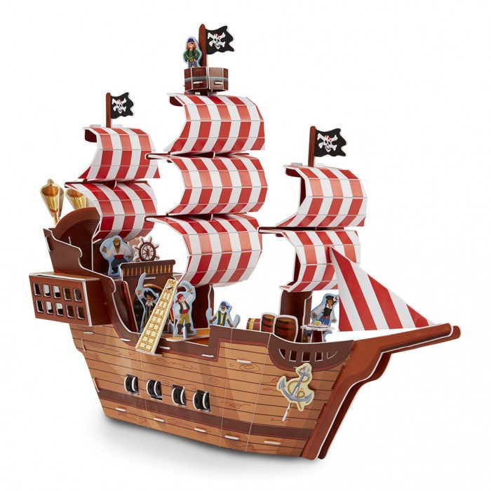 

Melissa & Doug 3D Пазл Пиратский корабль, 3D Пазл Пиратский корабль