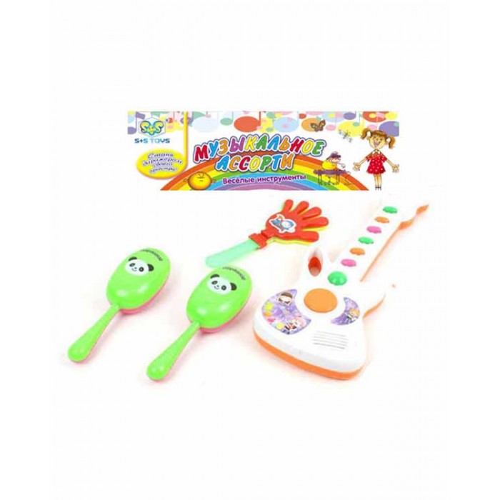 Музыкальные игрушки S+S Toys Набор музыкальных инструментов СС75452 музыкальные игрушки