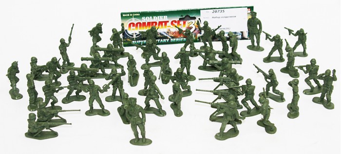 Игровые фигурки Veld CO Набор солдатиков 20735 фигурки игрушки veld co игра развивающая пингвин
