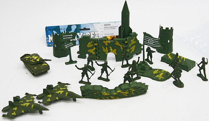Игровые фигурки Veld CO Набор солдатиков 20732 фигурки игрушки veld co игра развивающая пингвин