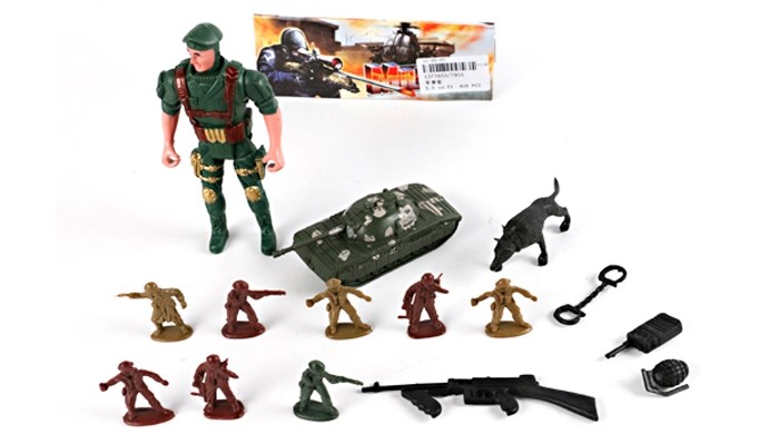 Игровые фигурки Veld CO Набор солдатиков 41648 игровые коврики veld co коврик с машинками