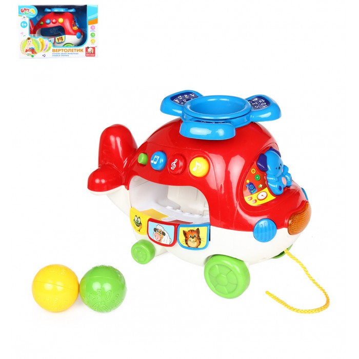 

S+S Toys Игрушка Вертолетик на батарейках, Игрушка Вертолетик на батарейках