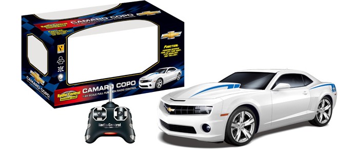 

GK Racer Series Машина р/у Camaro Copo на батарейках 1:24, Racer Series Машина р/у Camaro Copo на батарейках 1:24