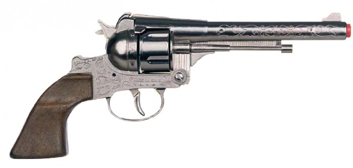 Игрушечное оружие Gonher Игрушечное оружие Ковбойский револьвер на 12 пистонов папка бдительность наше оружие