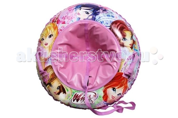 Тюбинг 1 Toy Winx 100 смWinx 100 см Тюбинг 1 Toy Winx 100 смWinx 100 смТюбинг 1 Toy Winx 100 см обязательно понравиться ребенку, ведь на нем изображены персонажи известного и любимого для многих мультфильма. Тюбинг обладает ручками что позволит ребенку с ветерком прокатиться со снежной горки. Выполнен из легкого, прочного материала, прекрасно скользящего по снегу и льду. Наличие двух удобных ручек помогает малышу крепко держаться во время катания. Особенности: Безопасность, тюбинг оснащен ручками для безопасного спуска малыша. С ее помощью ребенок сможет не только удержать равновесие, но и направлять в нужную сторону. Прочность, благодаря плотной тентовой ткани и использованию качественных наполнителей, срок эксплуатации и долговечность тюбинга составит достойную конкуренцию классическим санкам. Практичность, тюбинг удивит вас малым весом. Может использоваться как в виде удобных санок. Характеристики: Верх оксфорд морозостойкий с водоотталкивающим покрытием. Низ тентовый морозостойкий ПВХ 500 гр/м. Ручки усиленные. Нитки армированные. Буксировочный трос в комплекте.<br>