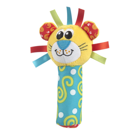 Развивающие игрушки Playgro Лев пищалка 0183442 мягкие игрушки playgro playgro игрушка пищалка лев