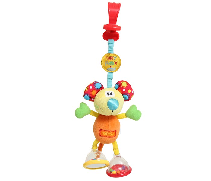 Подвесные игрушки Playgro Мышка 0101141 мягкие игрушки playgro игрушка инерционная мышка