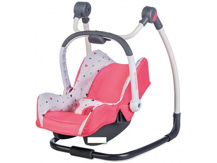 Smoby Стульчик-переноска 3 в 1 Maxi Cosi & QuinnyСтульчик-переноска 3 в 1 Maxi Cosi & Quinny Smoby Стульчик-переноска 3 в 1 Maxi Cosi & QuinnyСтульчик-переноска 3 в 1 Maxi Cosi & QuinnySmoby Стульчик-переноска 3 в 1 Maxi Cosi & Quinny 240226 Стульчик-переноска Smoby MC&Quinny 3 в 1 - это многофункциональная игрушка, отличающаяся от настоящей только размерами. С таким стульчиком 3 в 1 девочка придумает множество сюжетов для игры со своей любимой куклой. Особенности: - 3 варианта использования: качели, стульчик для кормления, автолюлька-переноска - каркас выполнен из упрочненных металлических труб - у вариации стула имеется откидная съемная столешница - рукоять регулируемая - сиденье оборудовано держателем - надежные пластиковые крепления и другие детали - небольшой вес - легкость трансформации из одного варианта использования в другой Высота куклы: до 42 см.<br>