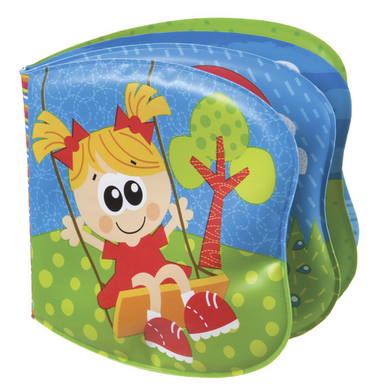 Игрушки для ванны Playgro Книжка-пищалка 0182724 игрушка пищалка playgro лев цвет желтый бирюзовый