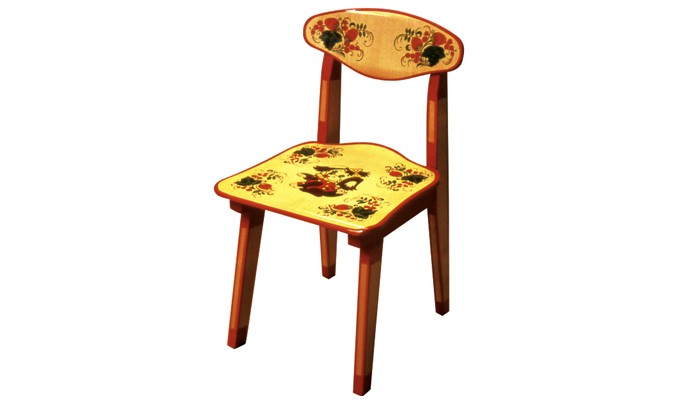 Детский столик и стульчик хохлома