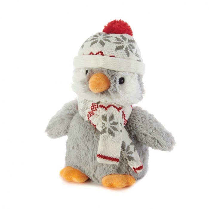 фото Warmies Cozy Plush Игрушка-грелка Пингвин в шапочке