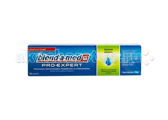 Гигиена полости рта Blend-a-med Зубная паста ProExpert Здоровая свежесть Перечная мята 100 мл гигиена полости рта blend a med зубная паста анти кариес здоровая белизна 100 мл