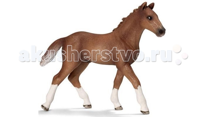Игровые фигурки Schleich Игровая фигурка Гановерский жеребенок фигурки игрушки schleich арабский жеребенок