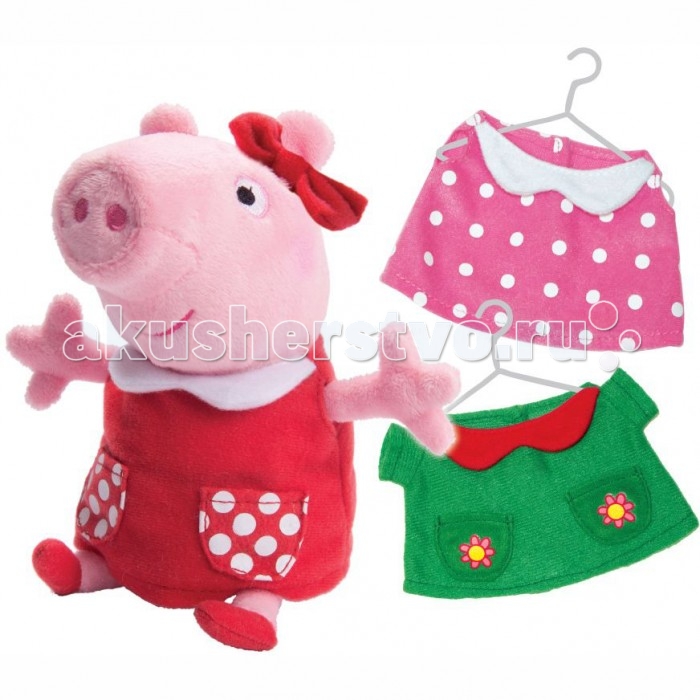 

Мягкая игрушка Peppa Pig Пеппа модница 20 см