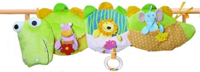 

Подвесная игрушка Biba Toys Мои друзья из джунглей, Мои друзья из джунглей