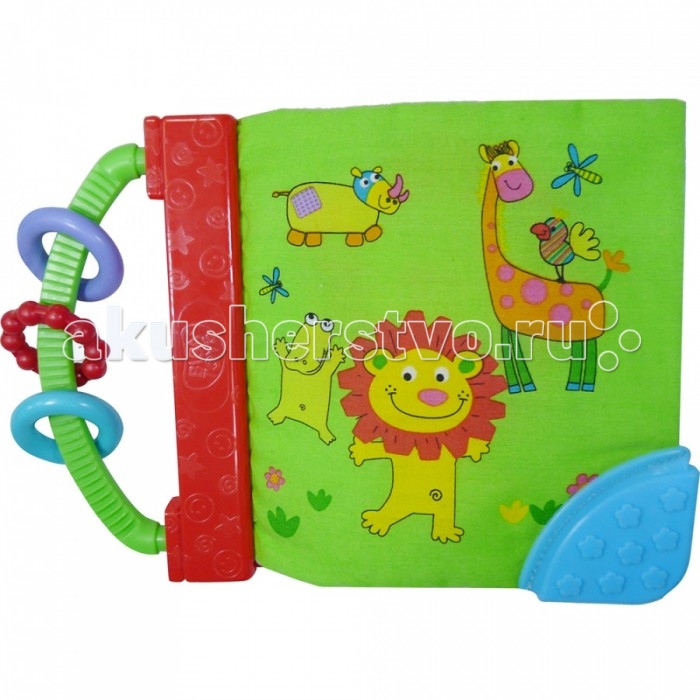 Книжки-игрушки Biba Toys Книжка-игрушка Мои друзья джунгли игрушки подвески amico развивающая игрушка подвеска джунгли