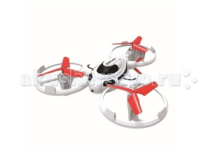 1 Toy Gyro-Explorer трикоптерGyro-Explorer трикоптер 1 Toy Gyro-Explorer трикоптерGyro-Explorer трикоптер1 Тoy Gyro-Explorer трикоптер маленький трикоптер, размером 17 х 17 см. Подходит для полётов как дома, так и на улице. К техническим особенностям относятся два скоростных режима, функция Автоматического возвращения квадрокоптера в сторону пилота, а также программируемый план полёта. Особенности: частотa 2,4GHz 4 канала 6-осевой функция автоматического возвращения программируемый маршрут полёта<br>