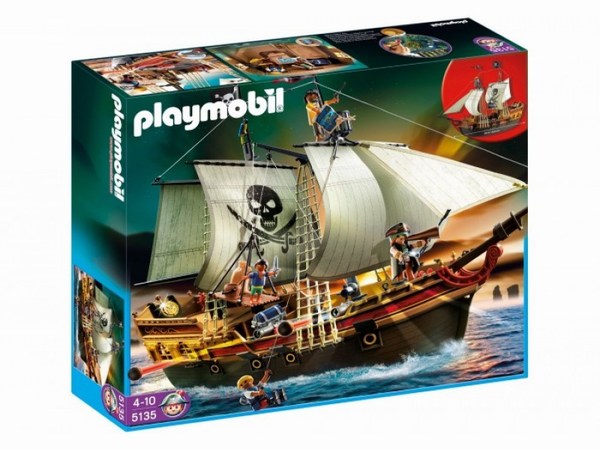 

Конструктор Playmobil Пираты: Пиратский штурмовой корабль