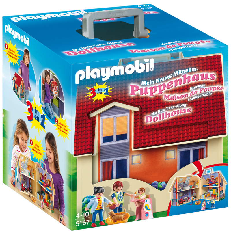 Конструкторы Playmobil Возьми с собой Кукольный дом конструкторы playmobil кукольный дом романтическая ванная комната