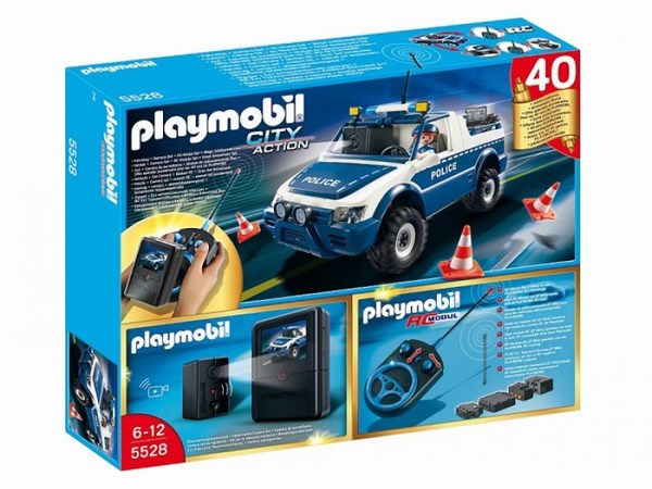 

Конструктор Playmobil Полиция: Полицейская машина с пультом и камерой