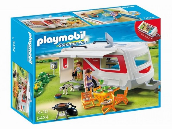 

Конструктор Playmobil Каникулы: Семейный автоприцеп