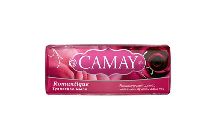 Косметика для мамы Camay Мыло туалетное Романтик 85 г косметика для мамы camay дезодорант антиперспирант стик романтик 40 мл