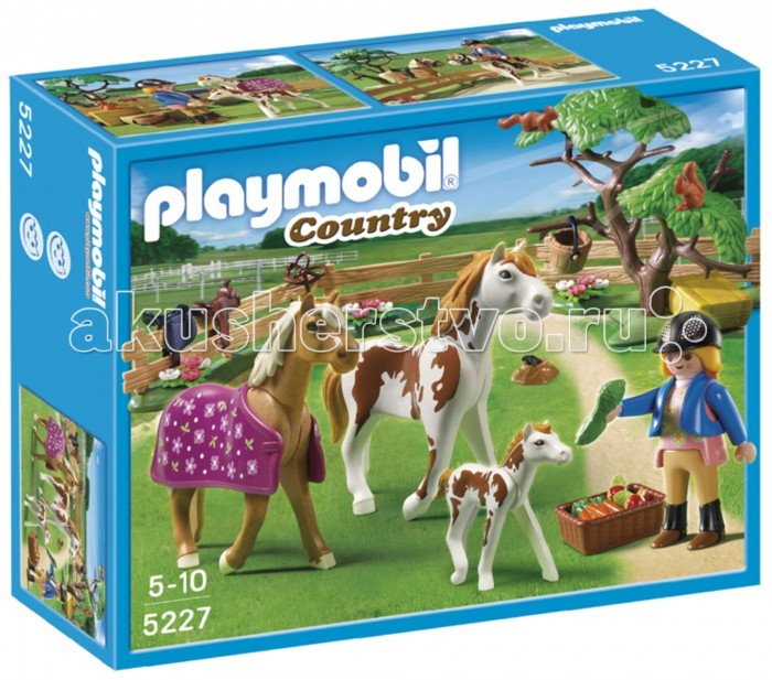 

Конструктор Playmobil Лошади: Мойка для лошади с лошадью