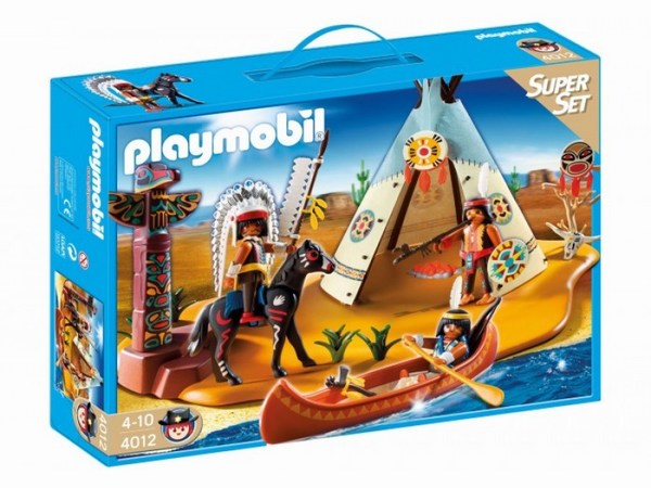 

Конструктор Playmobil Набор Лагерь индейцев