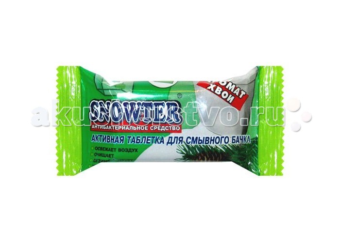 Бытовая химия Snowter Очиститель для унитазов Хвоя таблетка для смывного бачка 50 г гигиенические блоки и таблетки для унитазов