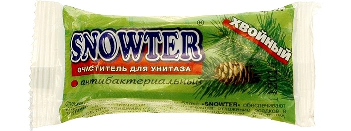 Бытовая химия Snowter Очиститель для унитазов Хвоя свежесть запасной блок подвеска 40 г гигиенические блоки и таблетки для унитазов