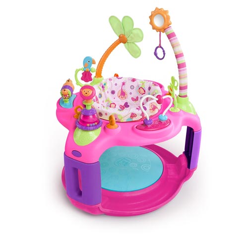 Игровой центр Bright Starts Розовое сафари 60330Розовое сафари 60330 Игровой центр Bright Starts Розовое сафари 60330Розовое сафари 60330Игровой центр Bright Starts Розовое сафари 60330 - яркий развивающий центр для Вашего малыша с пружинящим основанием. Особенности игрового центра: Сиденье регулируется по росту ребенка Сиденье вращается на 360°, что обеспечивает доступ ко всем игрушкам Петли для крепления дополнительных игрушек Яркие развивающие игрушки: - трещотка в виде львенка - стебли с попугаем и цветочком - разноцветные крутящиеся цилиндры - логическая дуга с двигающимися бусинами - цветок из ткани - безопасное зеркальце.<br>