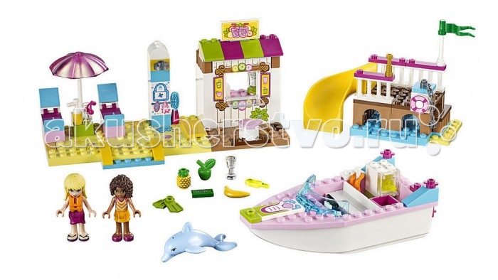 

Конструктор Lego Juniors День на пляже с Андреа и Стефани